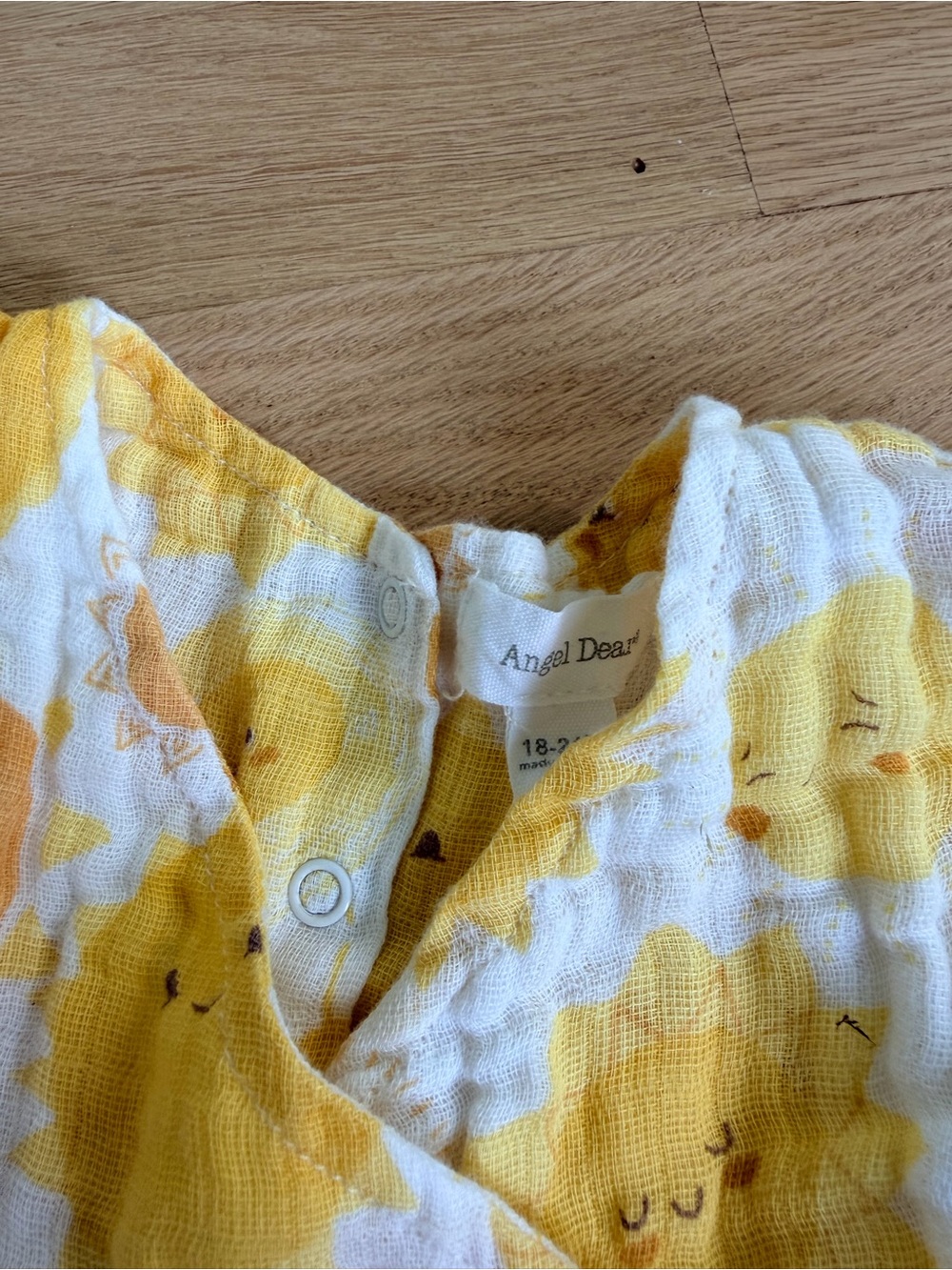 NWT Angel Dear Organic Cotton Muslin Sun Print Dress & Bloomer Set 18-24M - Picture 2 of 4